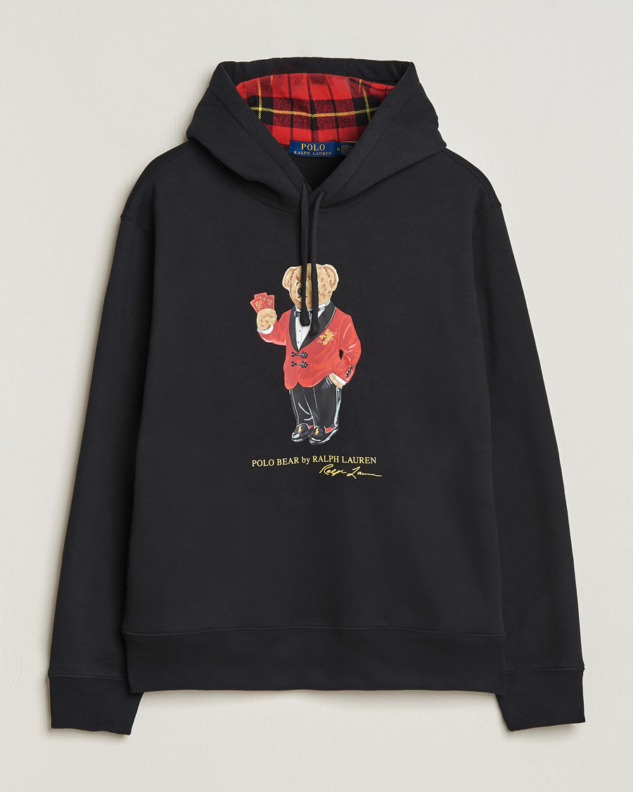 Herren | Pullover | Polo Ralph Lauren | Lunar New Year Bear Hoodie Black