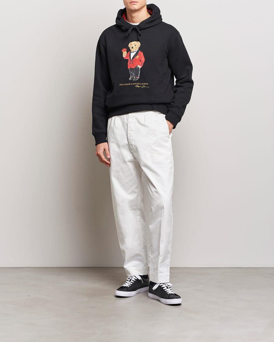 Herren | Pullover | Polo Ralph Lauren | Lunar New Year Bear Hoodie Black