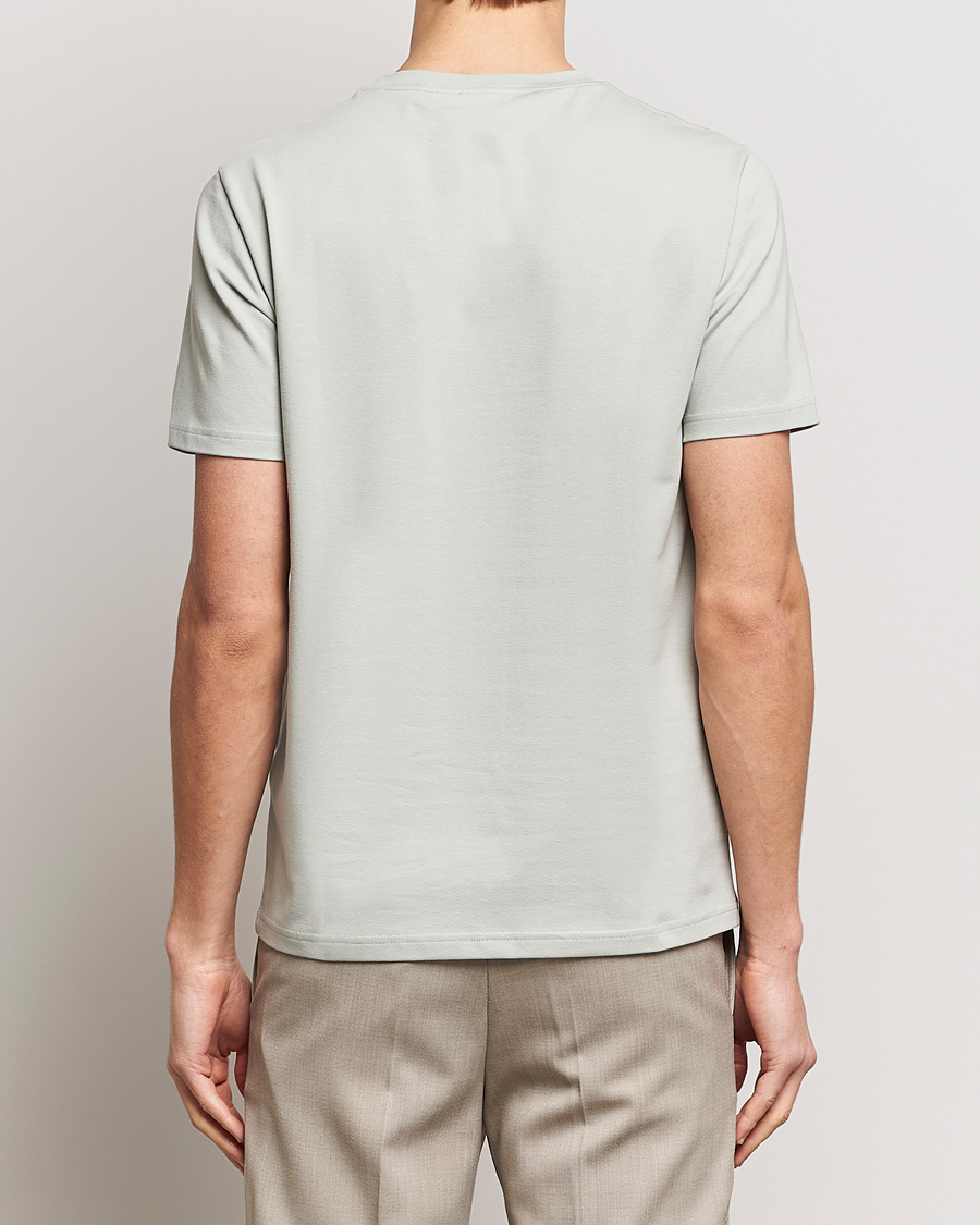 Herren | T-Shirts | Filippa K | Soft Lycra T-Shirt Green Grey