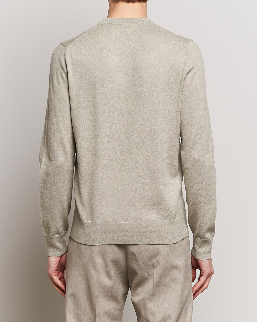 Herren | Pullover | Filippa K | Cotton Merino Sweater Light Sage