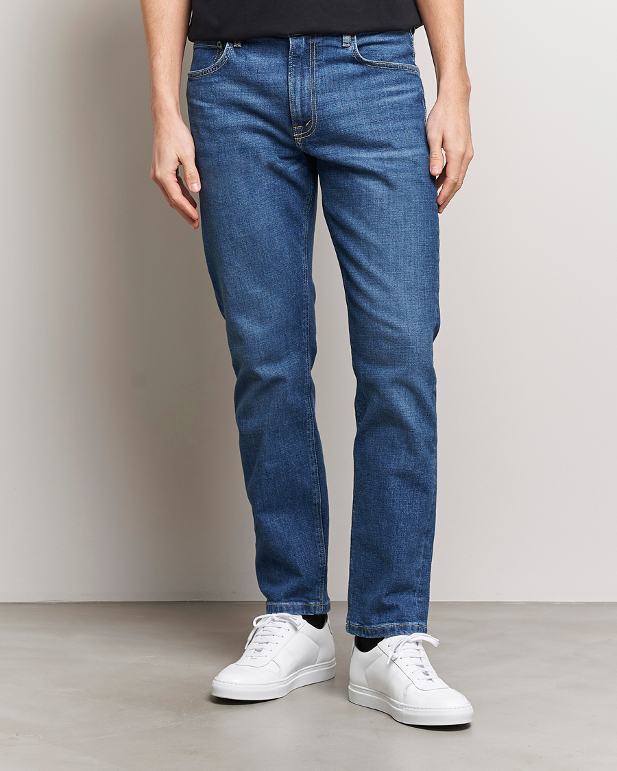 Herren | Blaue jeans | Jeanerica | TM005 Tapered Jeans Tom Mid Blue Wash