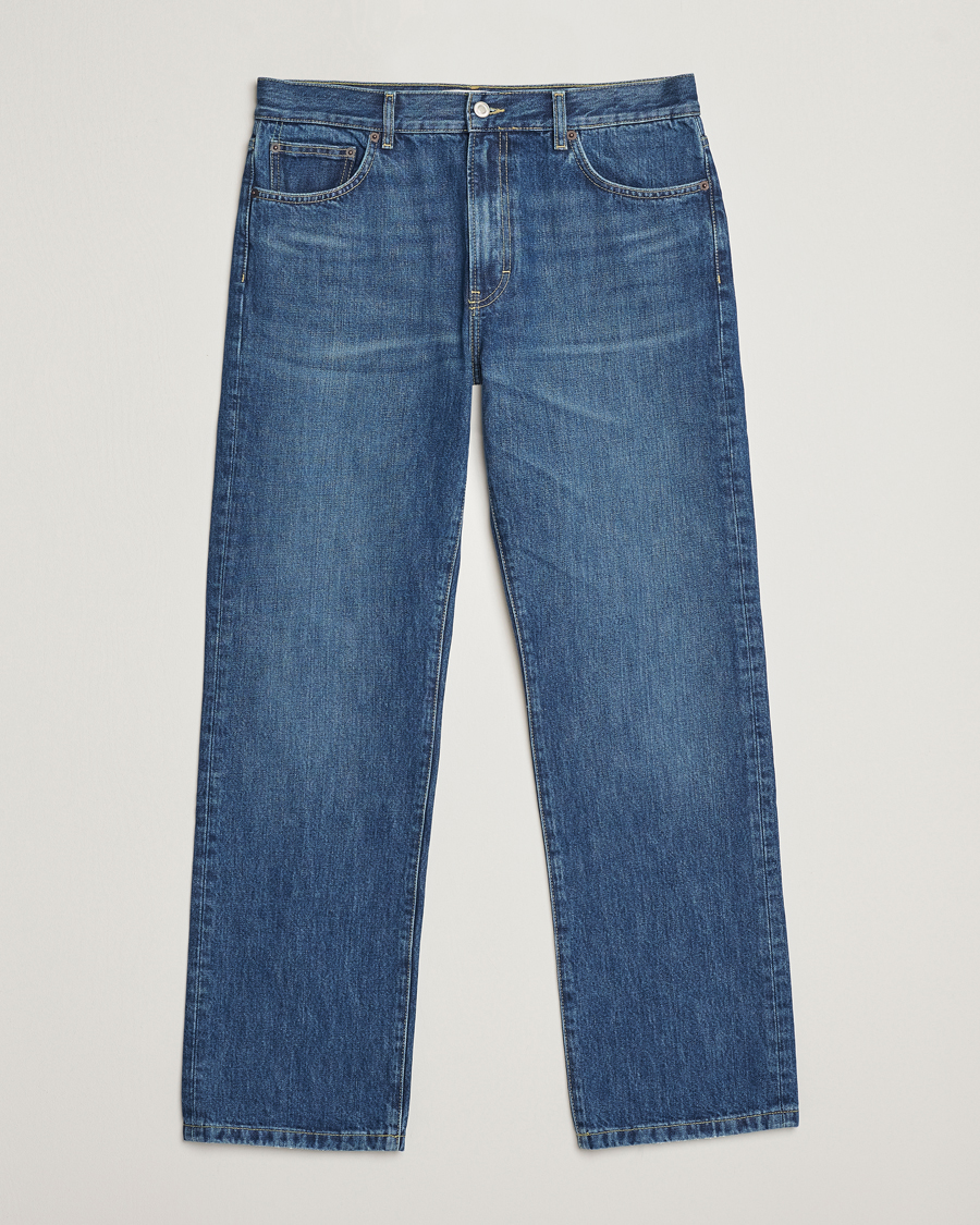 Herren | Jeans | Jeanerica | SM010 Straight Jeans Tom Mid Blue Wash