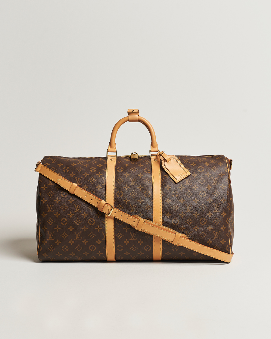 Herren | Louis Vuitton Pre-Owned Keepall Bandoulière 55 Monogram | Louis Vuitton Pre-Owned | Keepall Bandoulière 55 Monogram