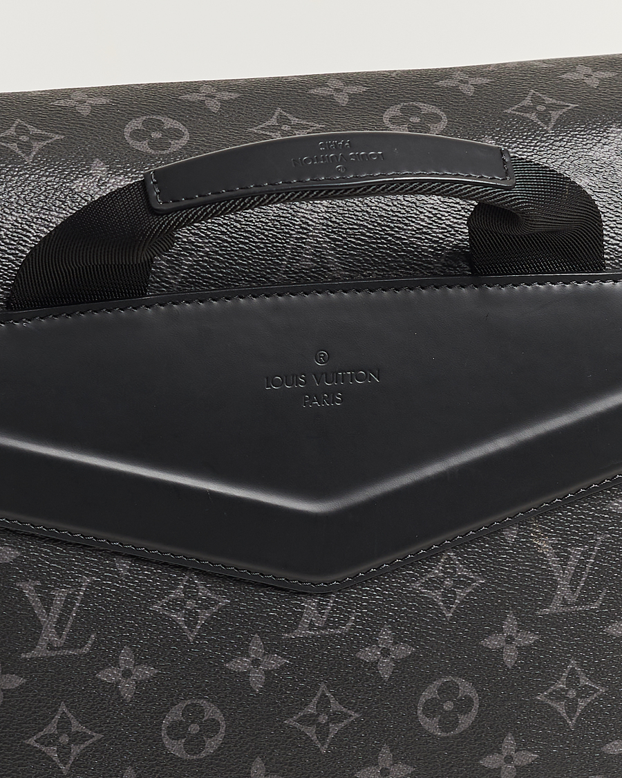 Herren | Louis Vuitton Pre-Owned Messenger Voyager MM Bag Monogram Eclipse | Louis Vuitton Pre-Owned | Messenger Voyager MM Bag Monogram Eclipse