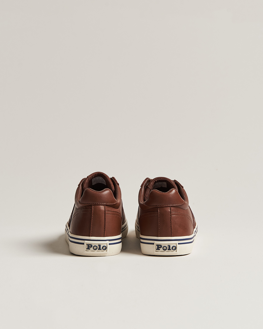 Herren | Polo Ralph Lauren Hanford Leather Sneaker Tan | Polo Ralph Lauren | Hanford Leather Sneaker Tan