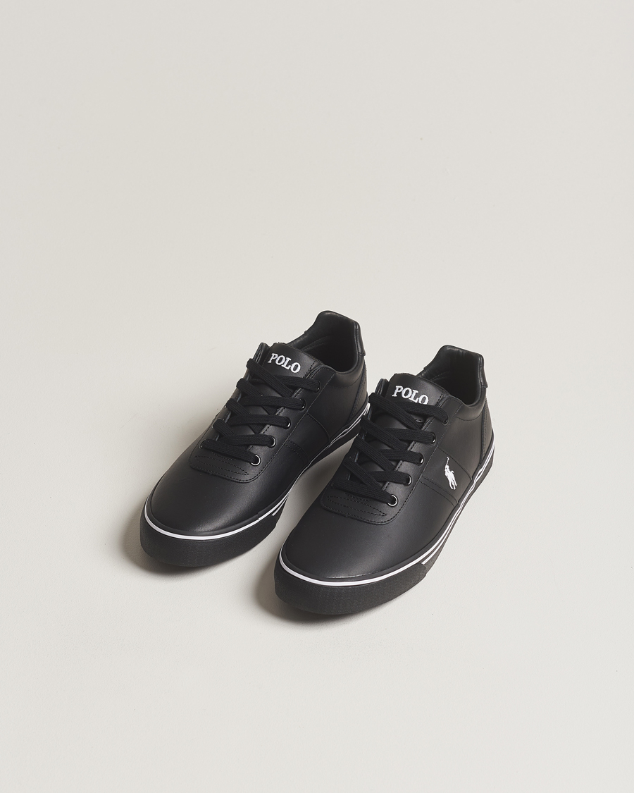 Herren | Preppy Authentic | Polo Ralph Lauren | Hanford Leather Sneaker Black