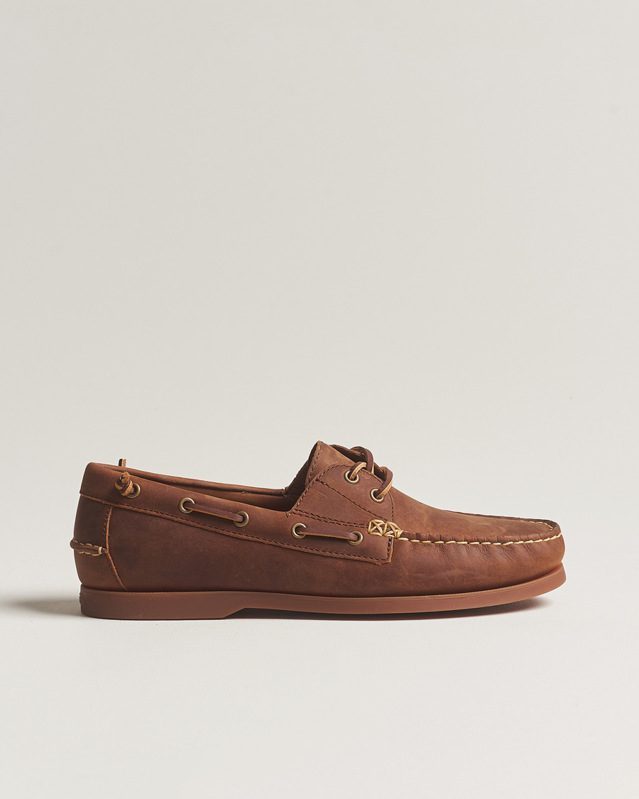 Herren | Polo Ralph Lauren Merton Leather Boat Shoe Deep Saddle | Polo Ralph Lauren | Merton Leather Boat Shoe Deep Saddle