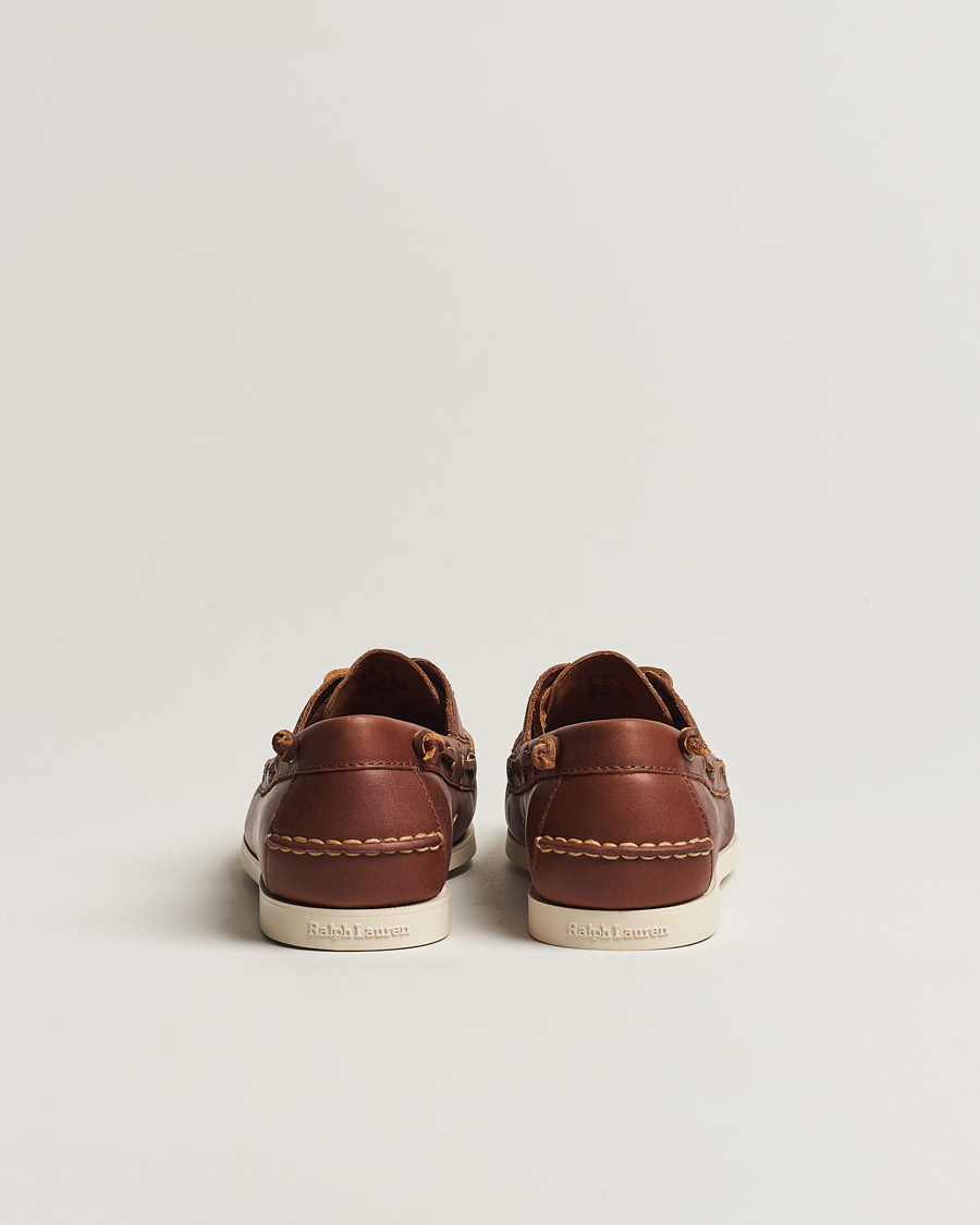 Herren | Polo Ralph Lauren Merton Leather Boat Shoe Tan | Polo Ralph Lauren | Merton Leather Boat Shoe Tan