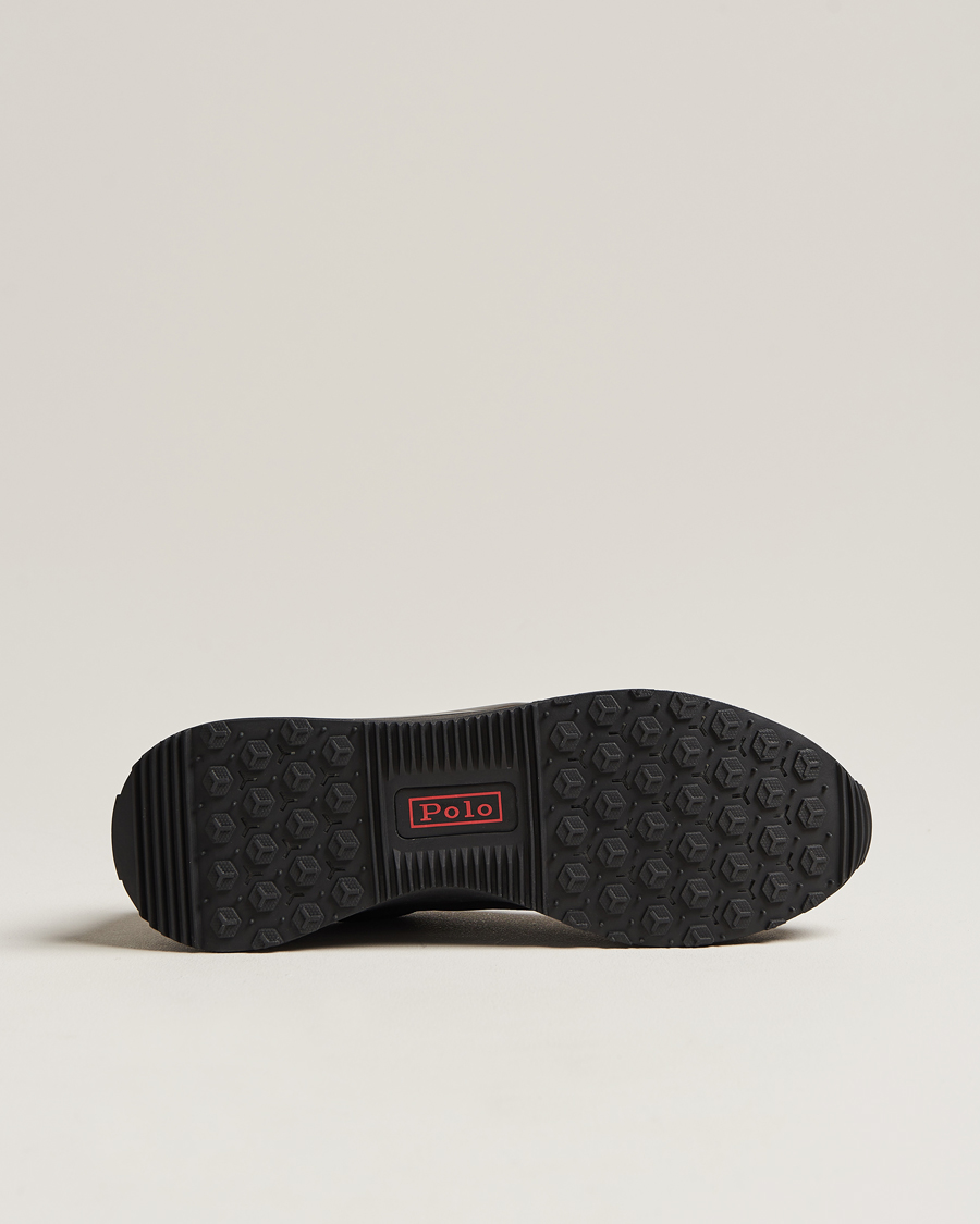 Herren | Polo Ralph Lauren Train 89 Running Sneaker Black/Red | Polo Ralph Lauren | Train 89 Running Sneaker Black/Red