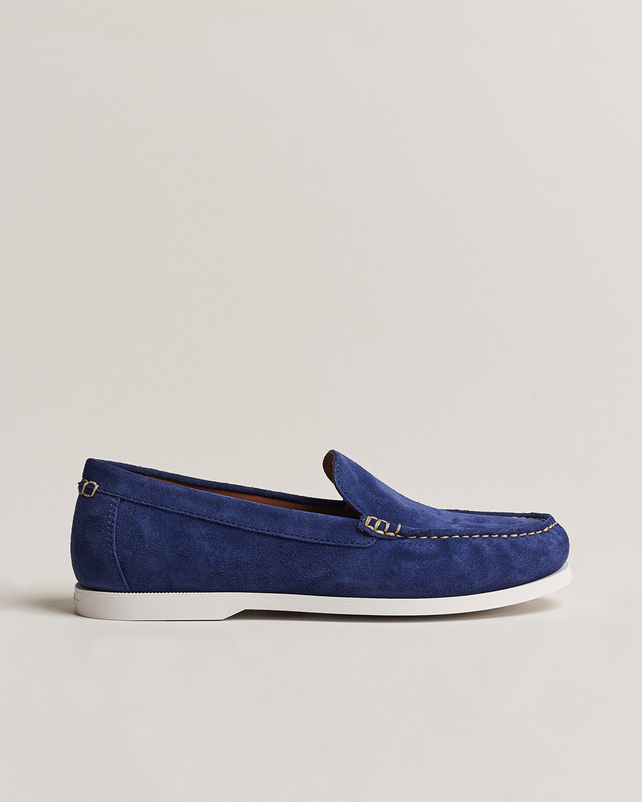 Herren | Polo Ralph Lauren Merton Casual Suede Loafer Newport Navy | Polo Ralph Lauren | Merton Casual Suede Loafer Newport Navy
