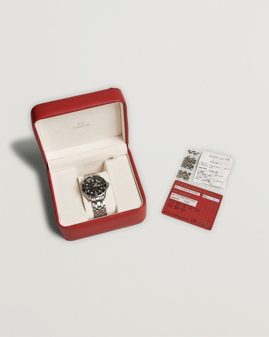 Herren | Omega Pre-Owned Seamaster Diver 300M 212.30.41.61.01.001 Steel Black | Omega Pre-Owned | Seamaster Diver 300M 212.30.41.61.01.001 Steel Black