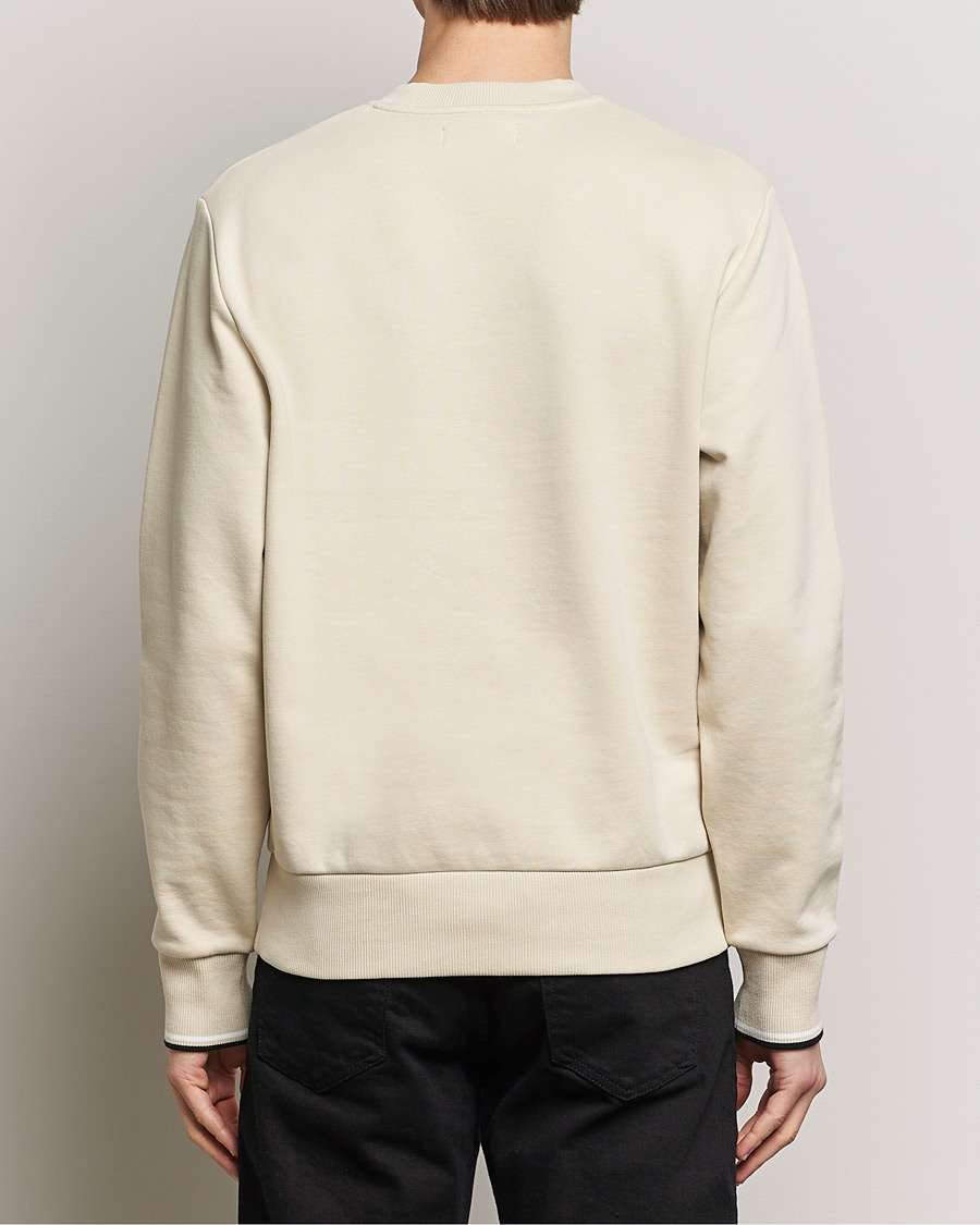 Herren | Pullover | Fred Perry | Crew Neck Sweatshirt Oatmeal