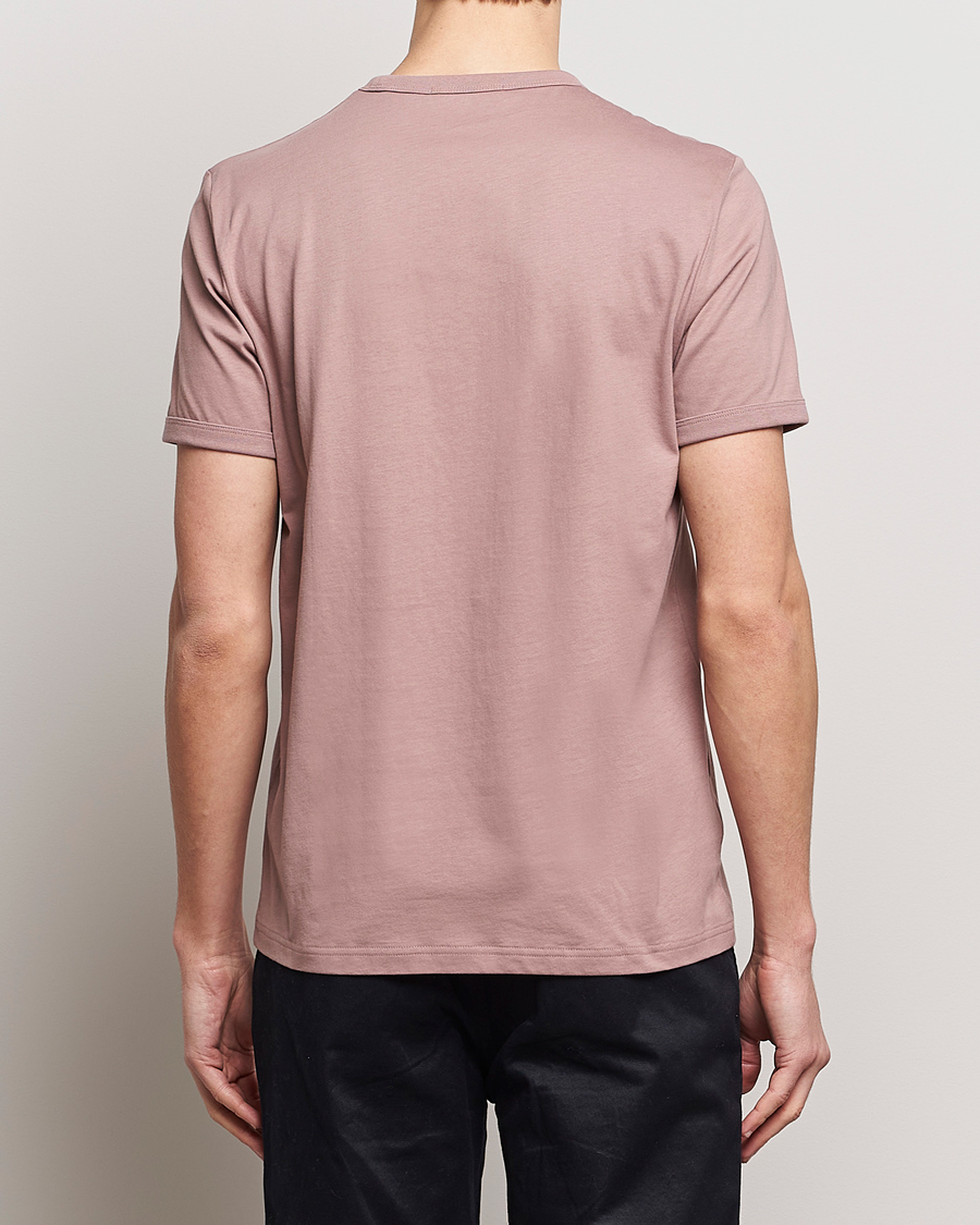 Herren | T-Shirts | Fred Perry | Ringer T-Shirt Dusty Pink