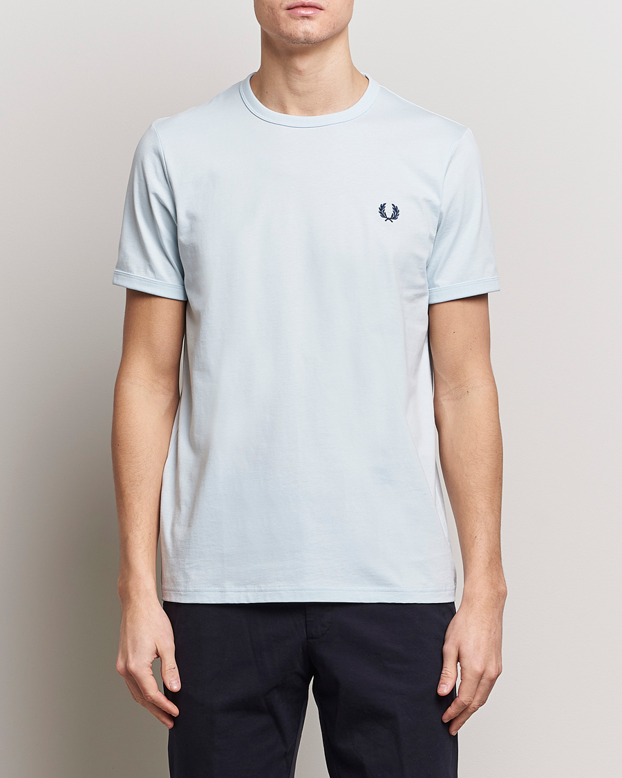 Herren | Fred Perry | Fred Perry | Ringer T-Shirt Light Ice