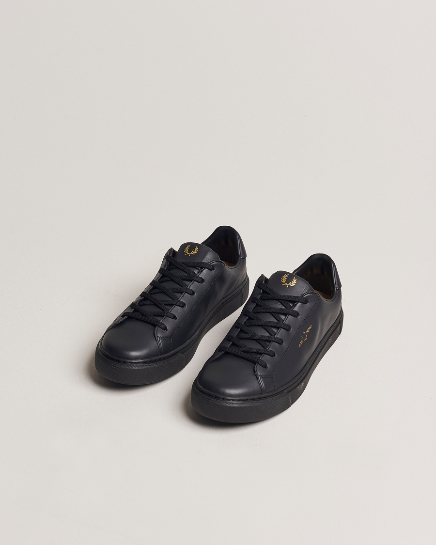 Herren | Fred Perry B71 Leather Sneaker Black | Fred Perry | B71 Leather Sneaker Black