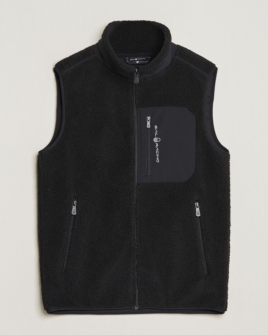Herren | Westen | Sail Racing | Bowman Pile Zip Vest Carbon