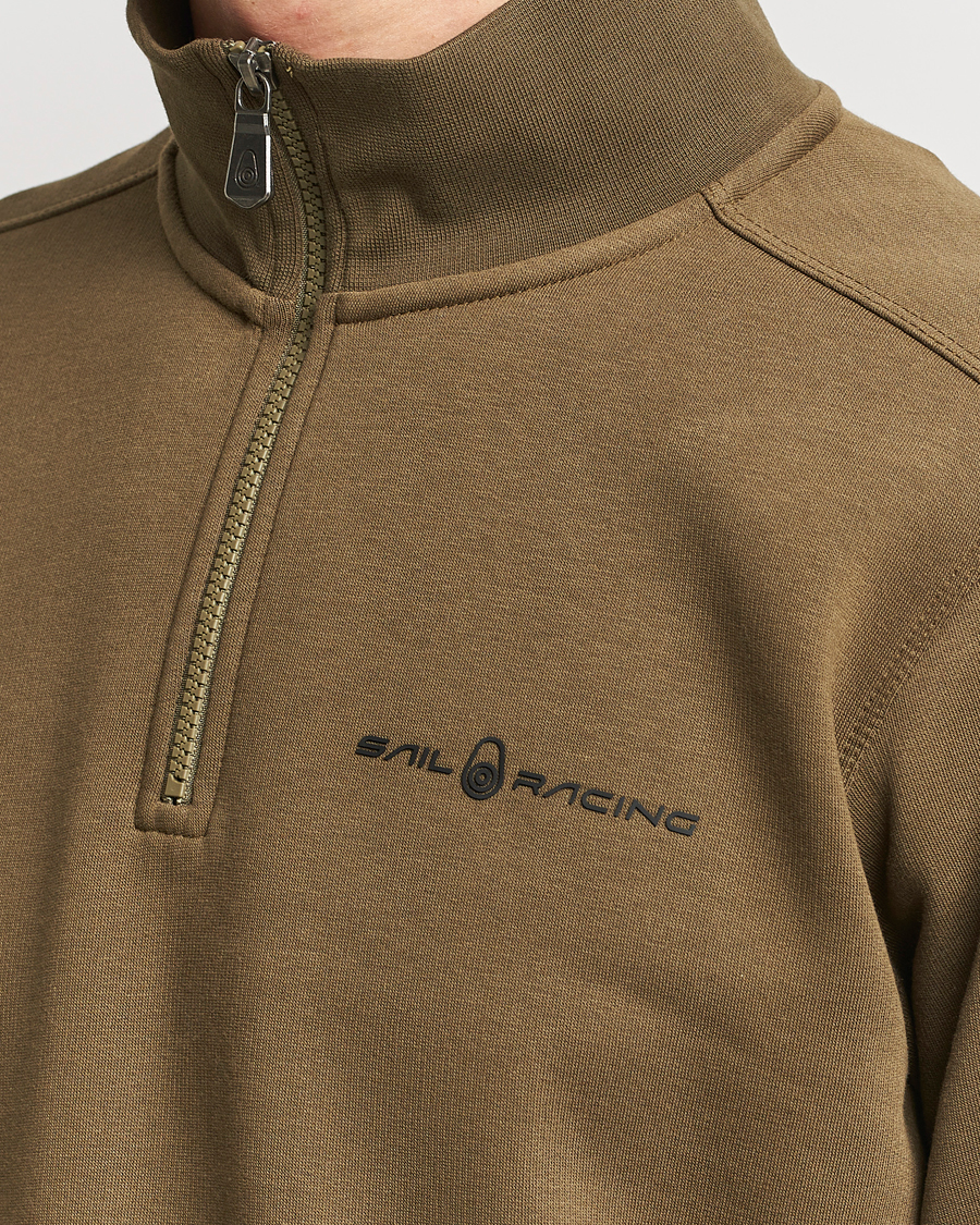Herren | Pullover | Sail Racing | Bowman Half Zip Dusty Green
