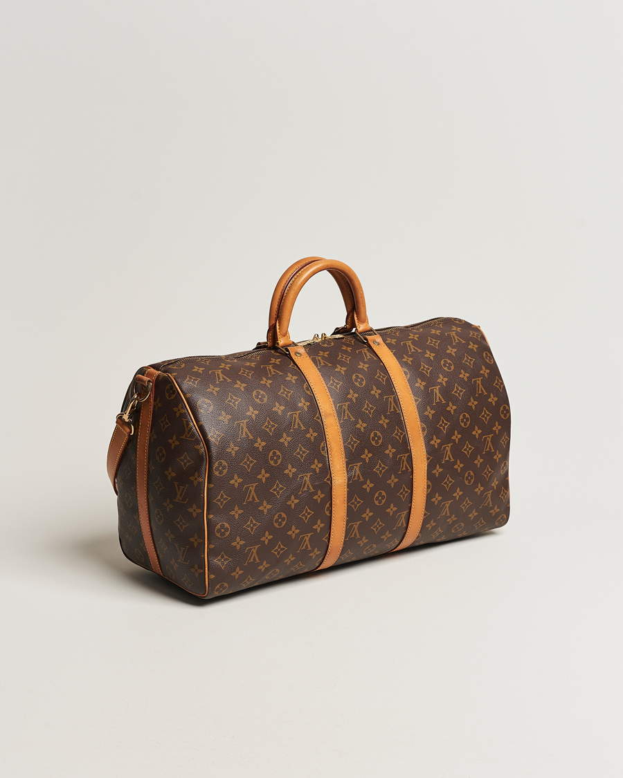 Herren | Louis Vuitton Pre-Owned Keepall Bandoulière 50 Monogram | Louis Vuitton Pre-Owned | Keepall Bandoulière 50 Monogram