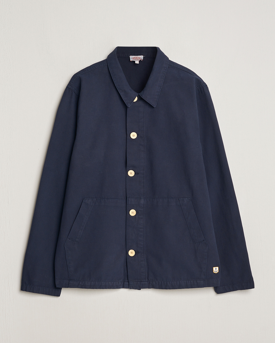 Herren | Hemden | Armor-lux | Veste Pecheur Heritage Overshirt Deep Marine