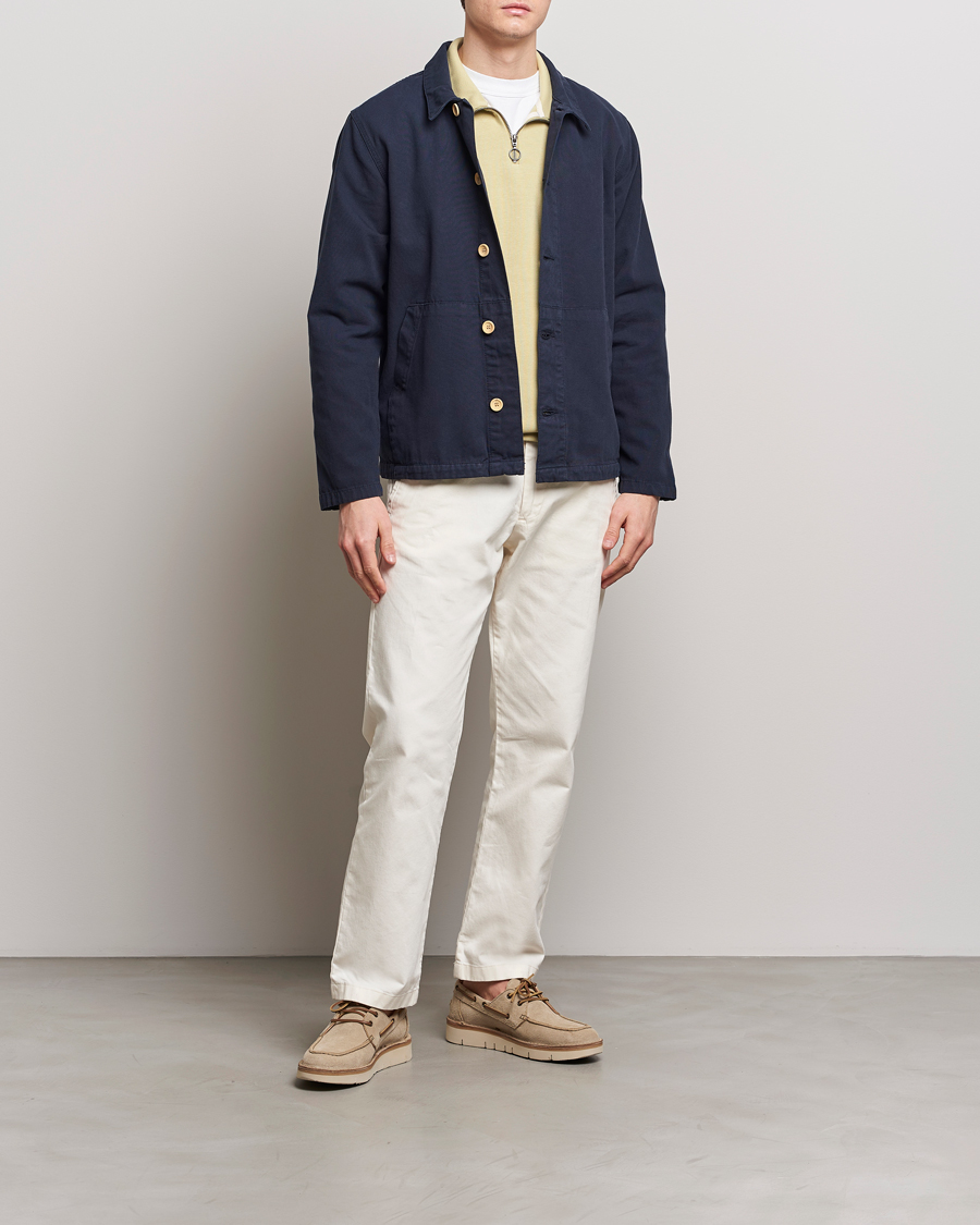 Herren | Hemden | Armor-lux | Veste Pecheur Heritage Overshirt Deep Marine