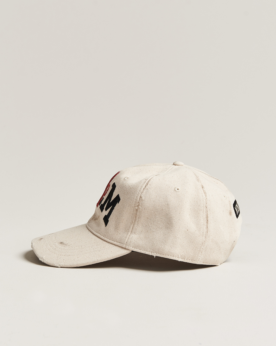Herren | Moncler Genius Lettering Baseball Cap Off White | Moncler Genius | Lettering Baseball Cap Off White