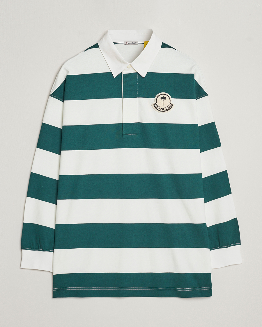 Herren | Pullover | Moncler Genius | Long Sleeve Rugby White/Green
