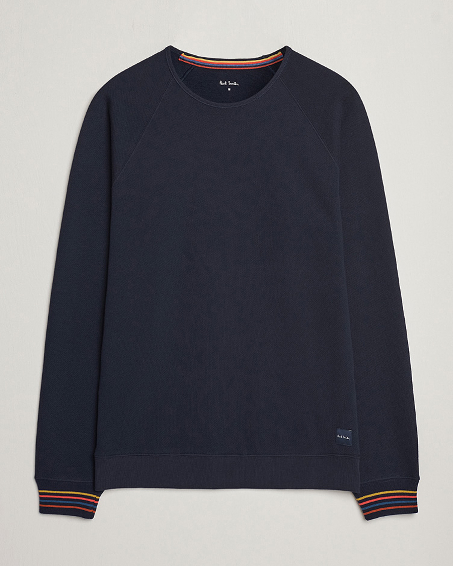 Herren | Pullover | Paul Smith | Artist Rib Crew Neck Sweatshirt Navy