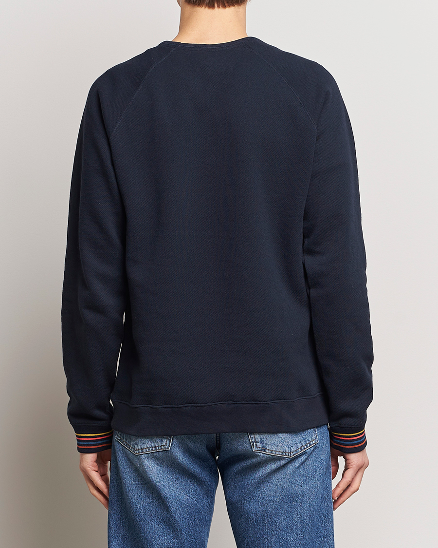 Herren | Pullover | Paul Smith | Artist Rib Crew Neck Sweatshirt Navy
