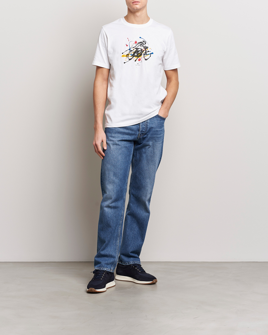 Herren | T-Shirts | PS Paul Smith | Cyclist Crew Neck T-Shirt White