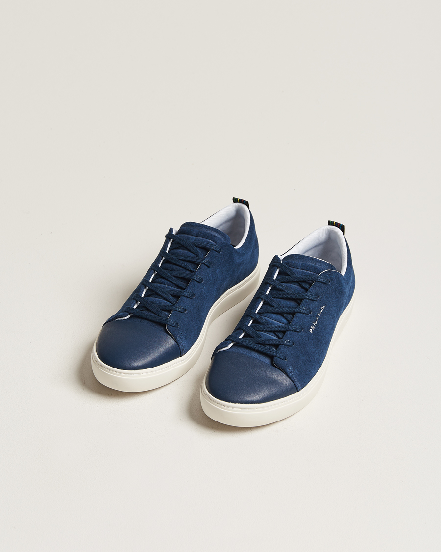 Herren | Schuhe | PS Paul Smith | Lee Cap Toe Suede Sneaker Navy
