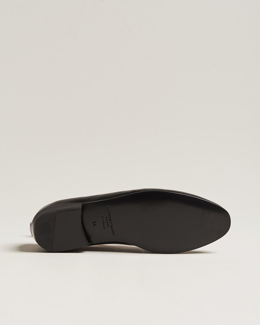 Herren | Baudoin & Lange Sagan Patent Loafers Black Calf | Baudoin & Lange | Sagan Patent Loafers Black Calf