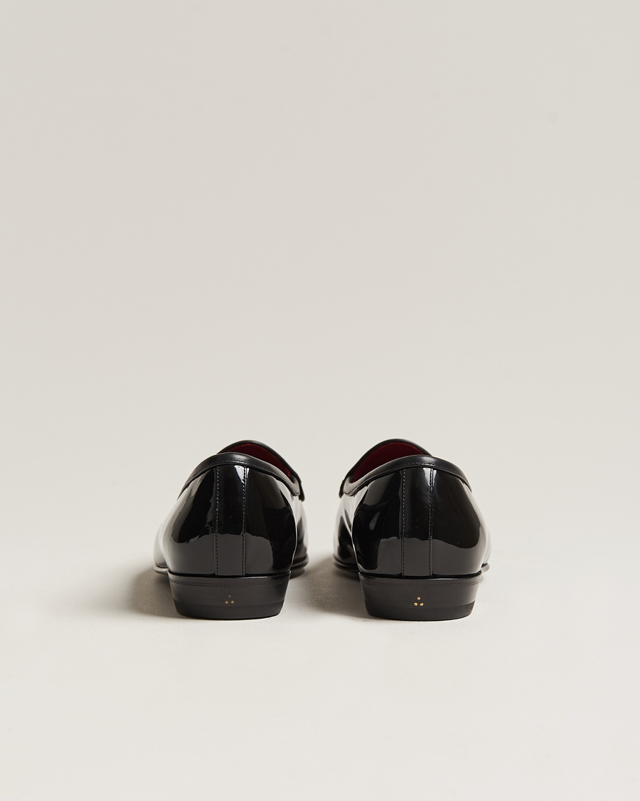 Herren | Baudoin & Lange Sagan Patent Loafers Black Calf | Baudoin & Lange | Sagan Patent Loafers Black Calf