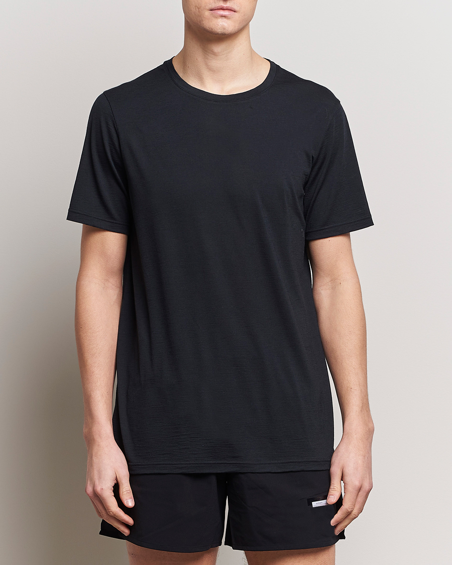 Men | T-Shirts | Houdini | Desoli Merino T-Shirt True Black
