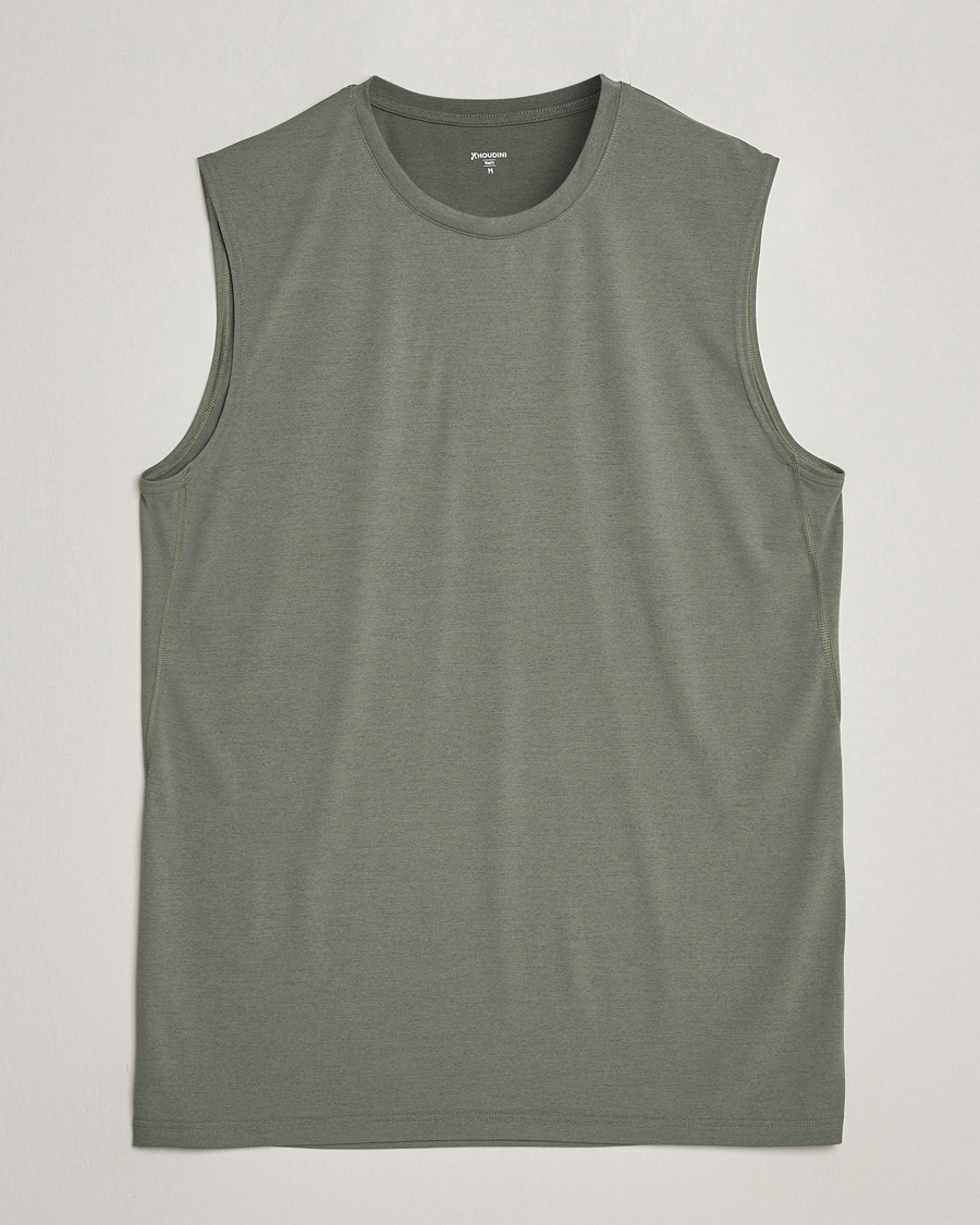 Herren | T-Shirts | Houdini | Pace Air Tank Geyser Grey
