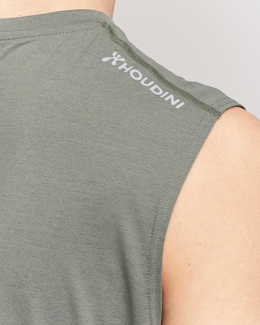 Herren | T-Shirts | Houdini | Pace Air Tank Geyser Grey