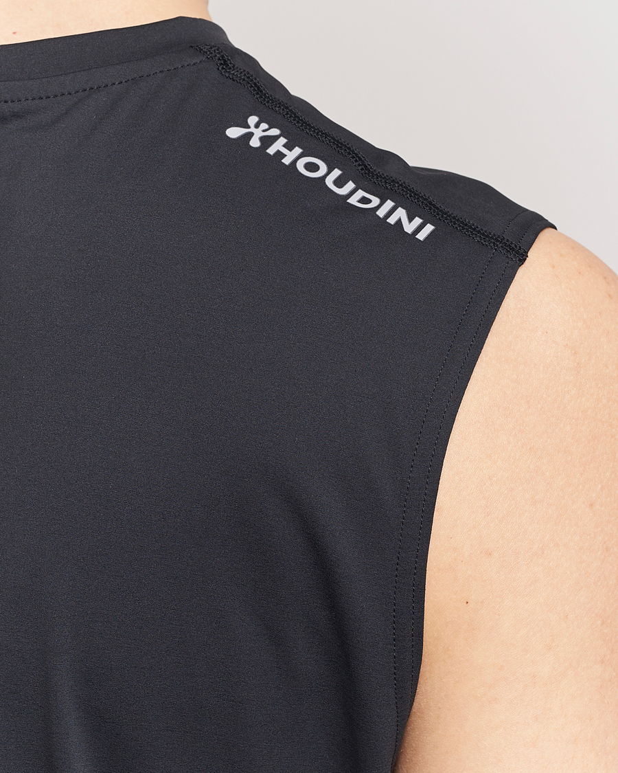 Herren | T-Shirts | Houdini | Pace Air Tank True Black