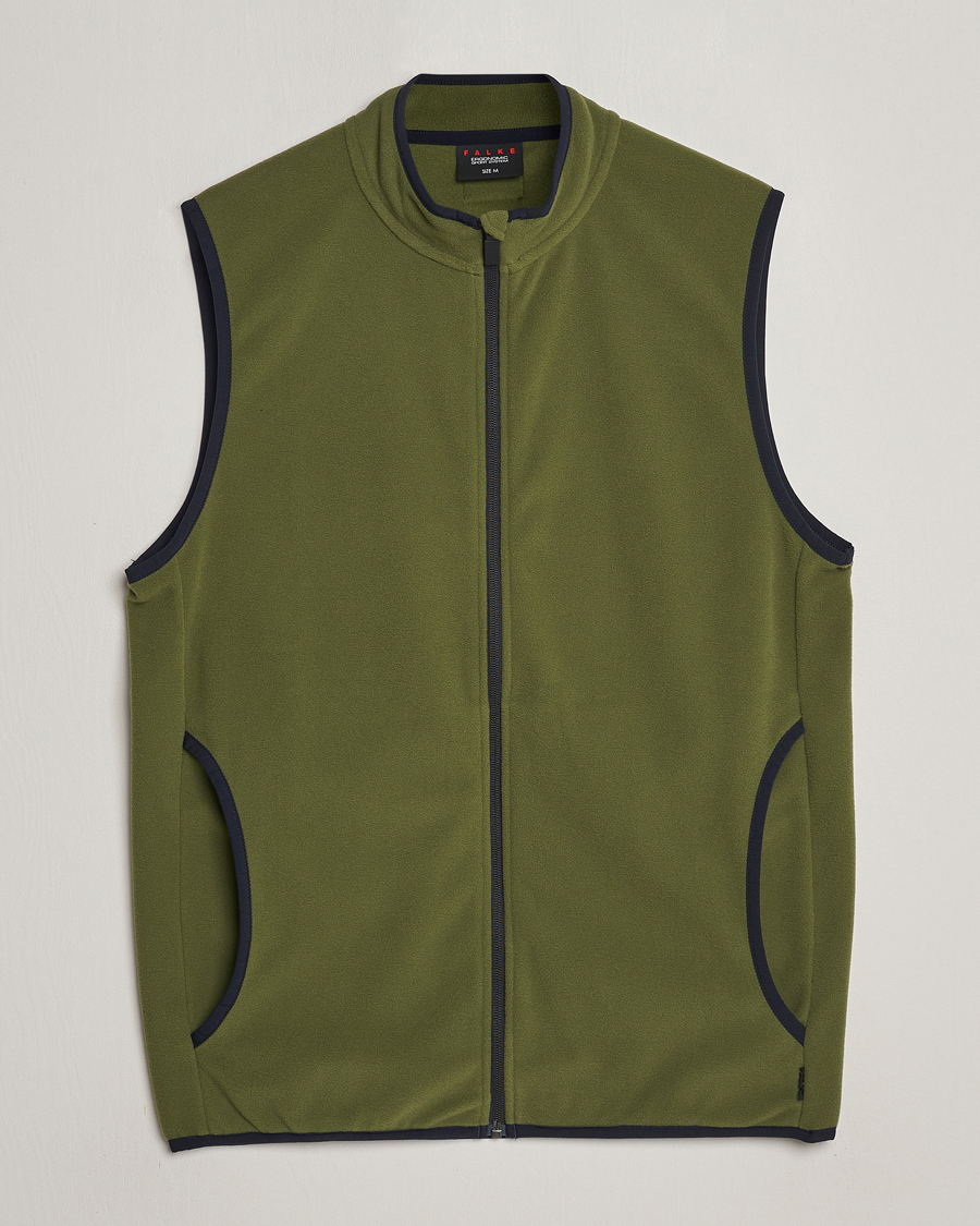Herren | Pullover | Falke Sport | Falke Fleece Vest Herb