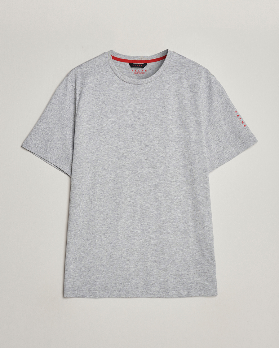 Herren | T-Shirts | Falke Sport | Falke Core Running T-Shirt Grey Heather