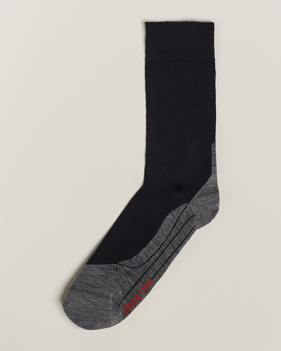 Herren | Unterwäsche | Falke | TK5 Wander Trekking Socks Black Mix