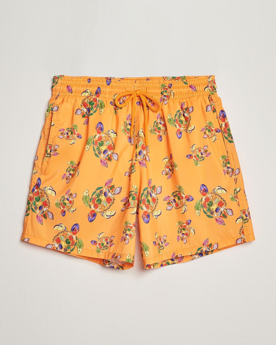 Herren | Badehosen | Vilebrequin | Mahina Rataturtles Swim Shorts Carotte