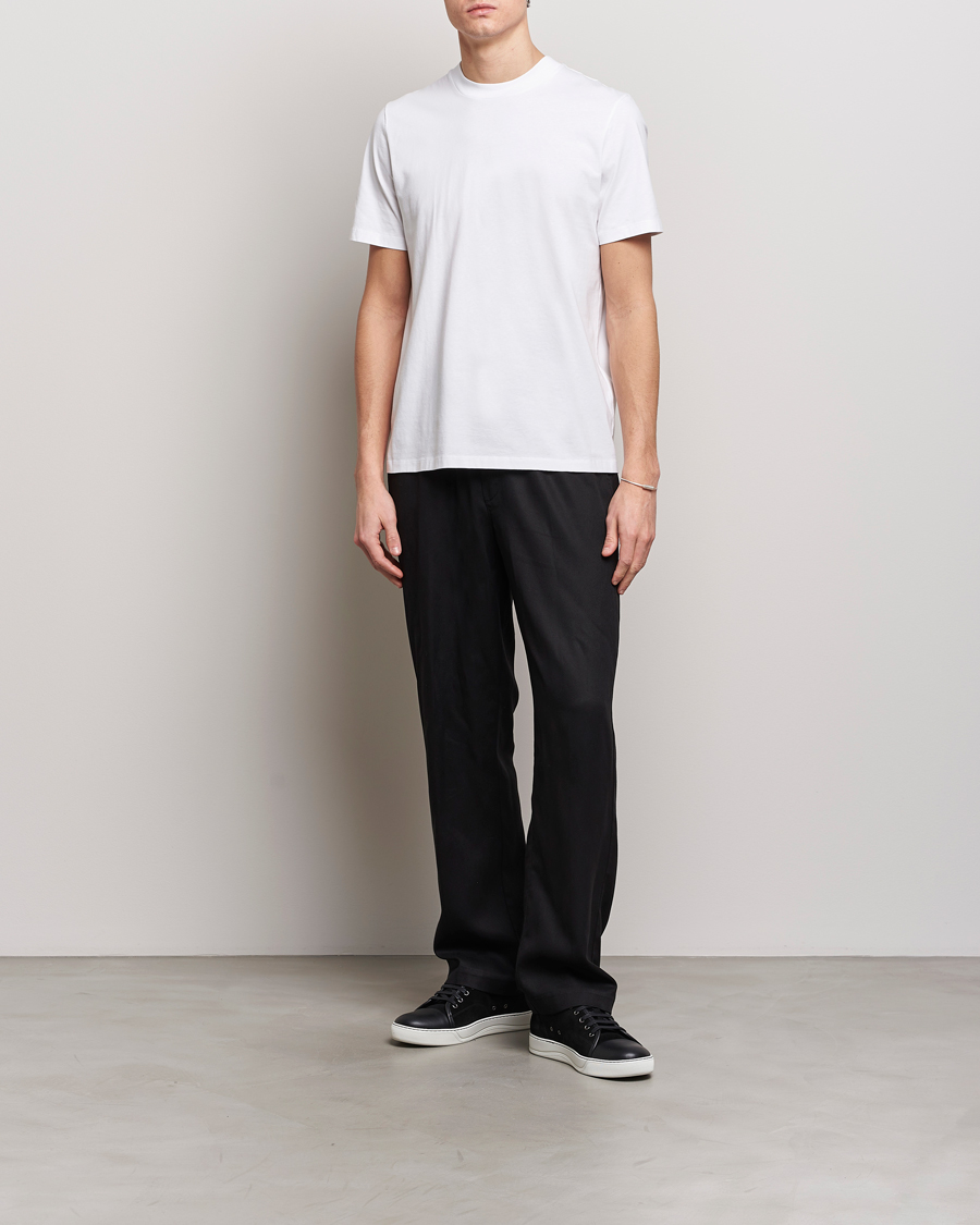 Herren | T-Shirts | Jil Sander | Round Collar Simple T-Shirt White