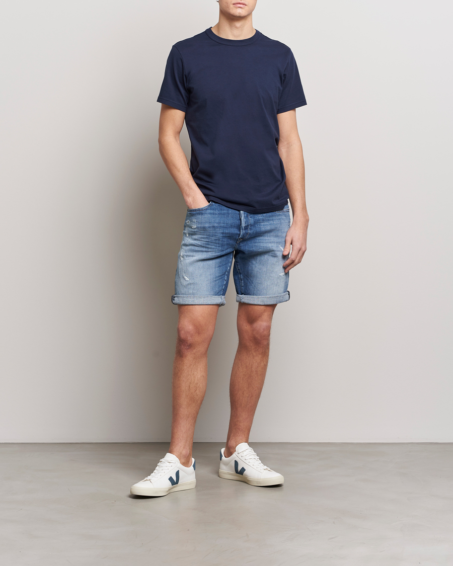 Herren | Shorts | Replay | RBJ981 10 Year Wash Denim Shorts Medium Blue