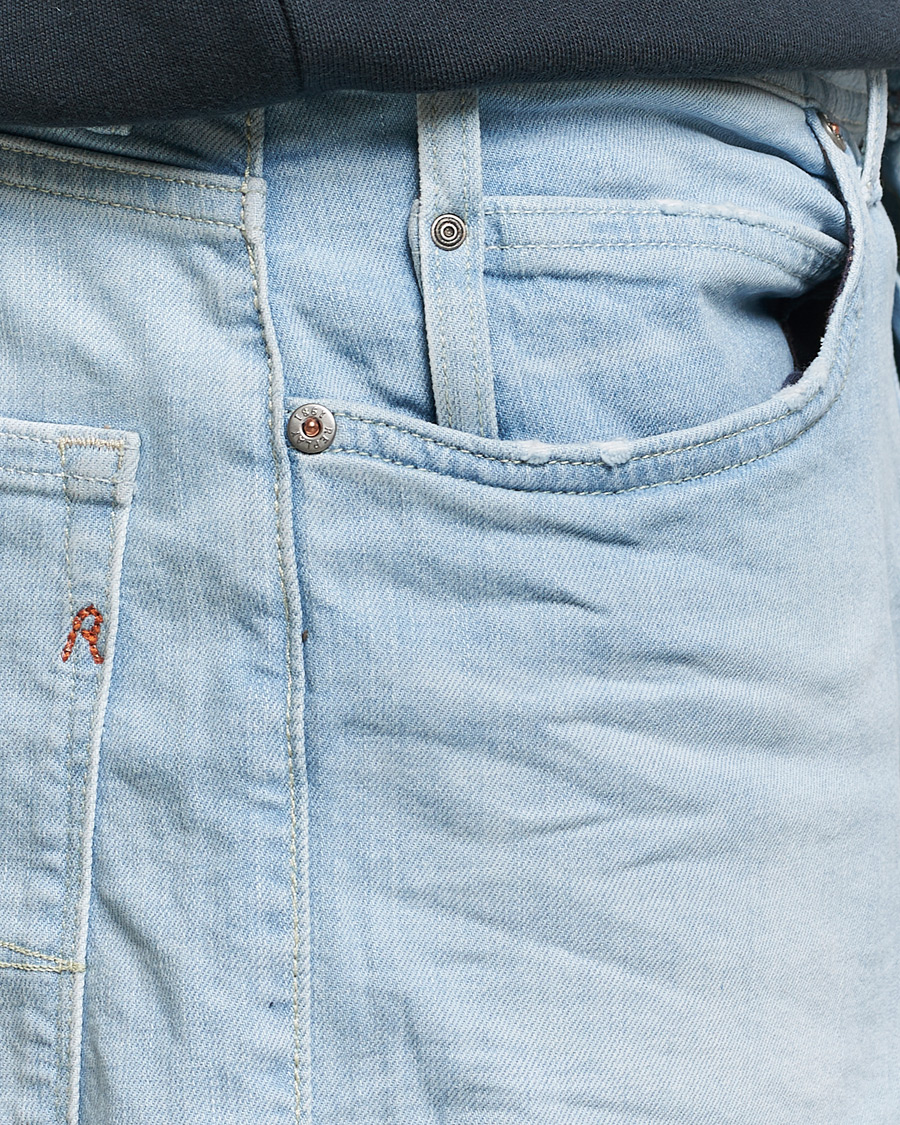 Herren | Shorts | Replay | RBJ981 Super Stretch Bio Denim Shorts Light Blue