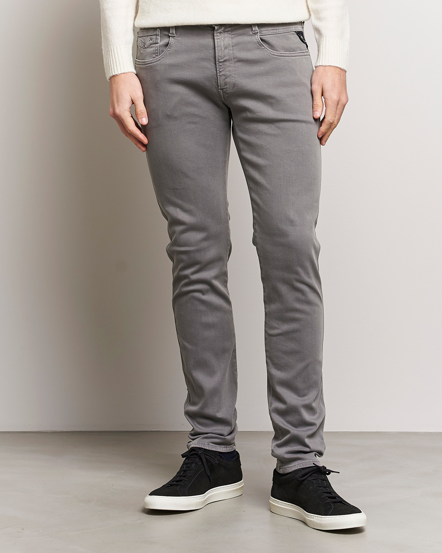 Herren | Kleidung | Replay | Anbass Hyperflex X.Lite 5-Pocket Pants Medium Grey