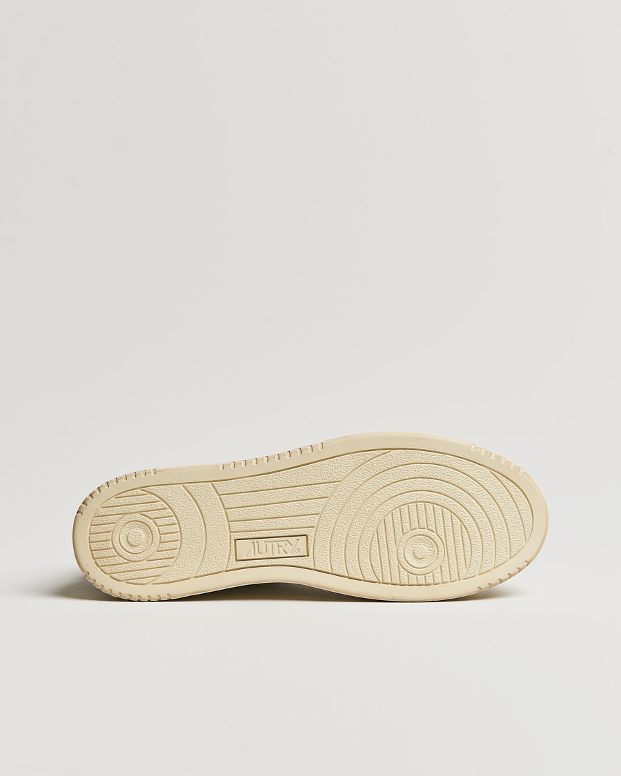 Herren | Autry Super Vintage Low Leather Sneaker White/Navy | Autry | Super Vintage Low Leather Sneaker White/Navy