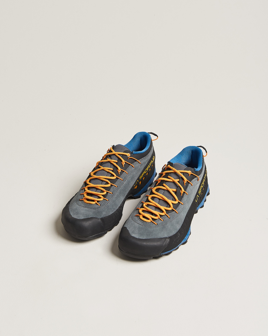 Men | Suede shoes | La Sportiva | TX4 Hiking Shoe Blue/Papaya