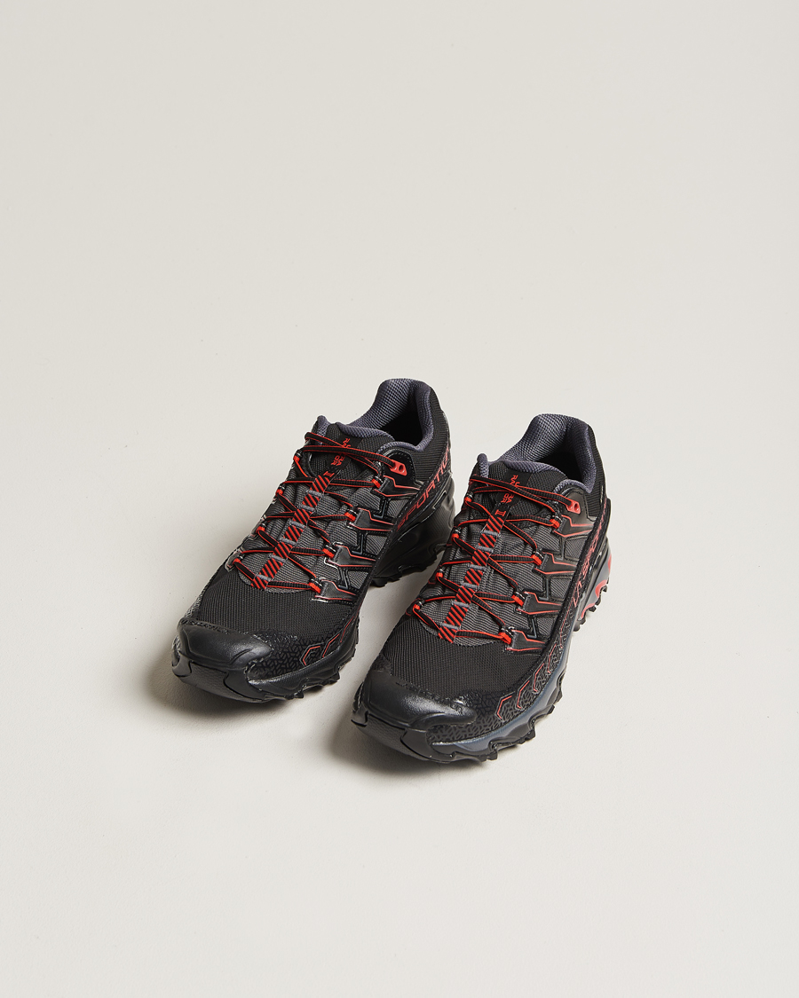 Herren | Schwarze Sneakers | La Sportiva | Ultra Raptor II GTX Trail Running Shoes Black/Goji