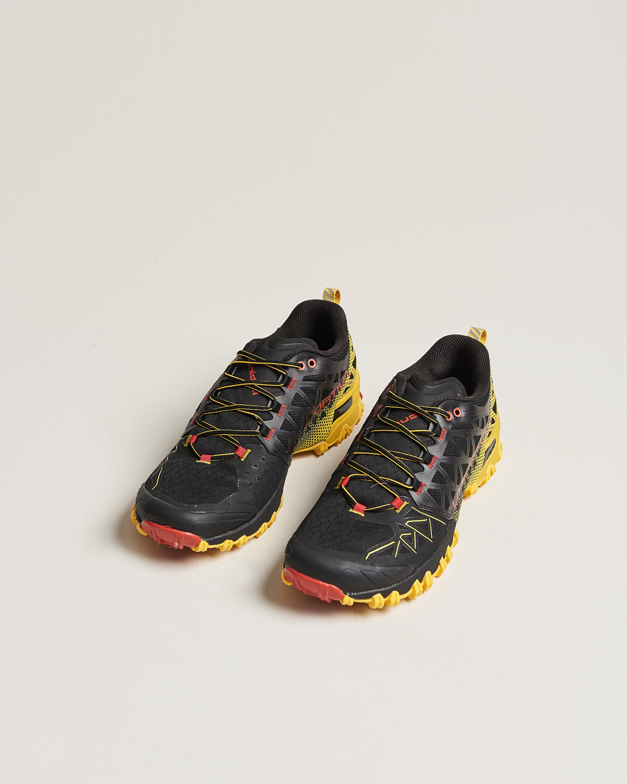 Herren | La Sportiva | La Sportiva | Bushido II GTX Trail Running Sneakers Black/Yellow
