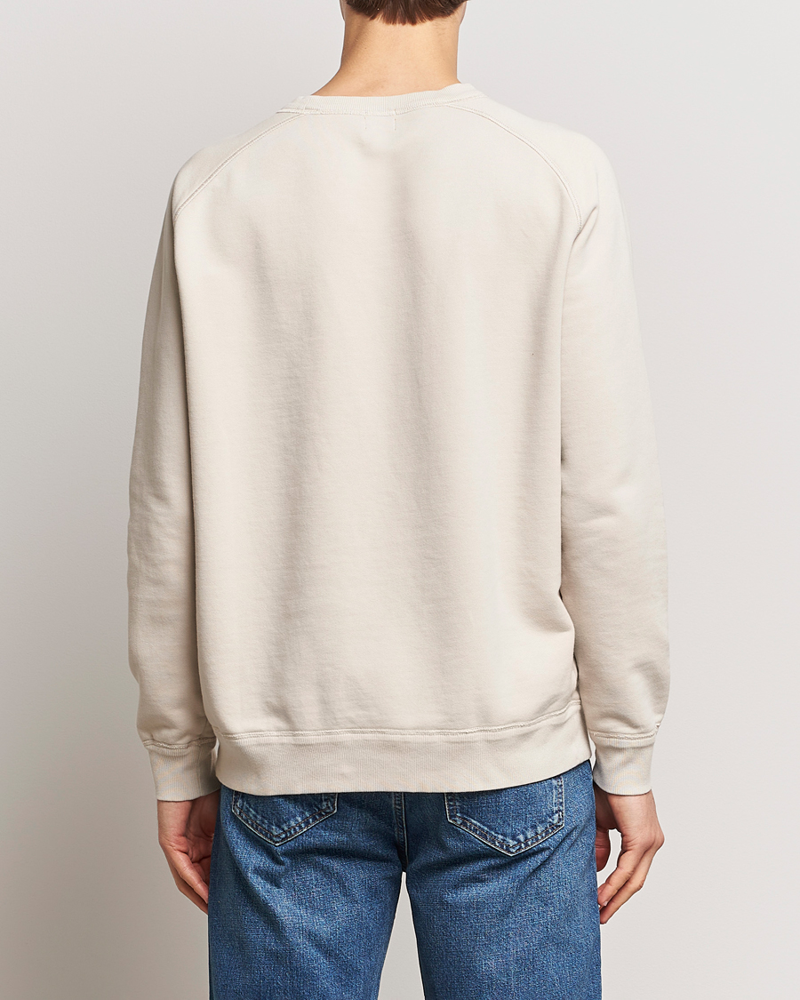 Herren | Pullover | Massimo Alba | Freesport Fleece Cotton Sweatshirt Light Beige