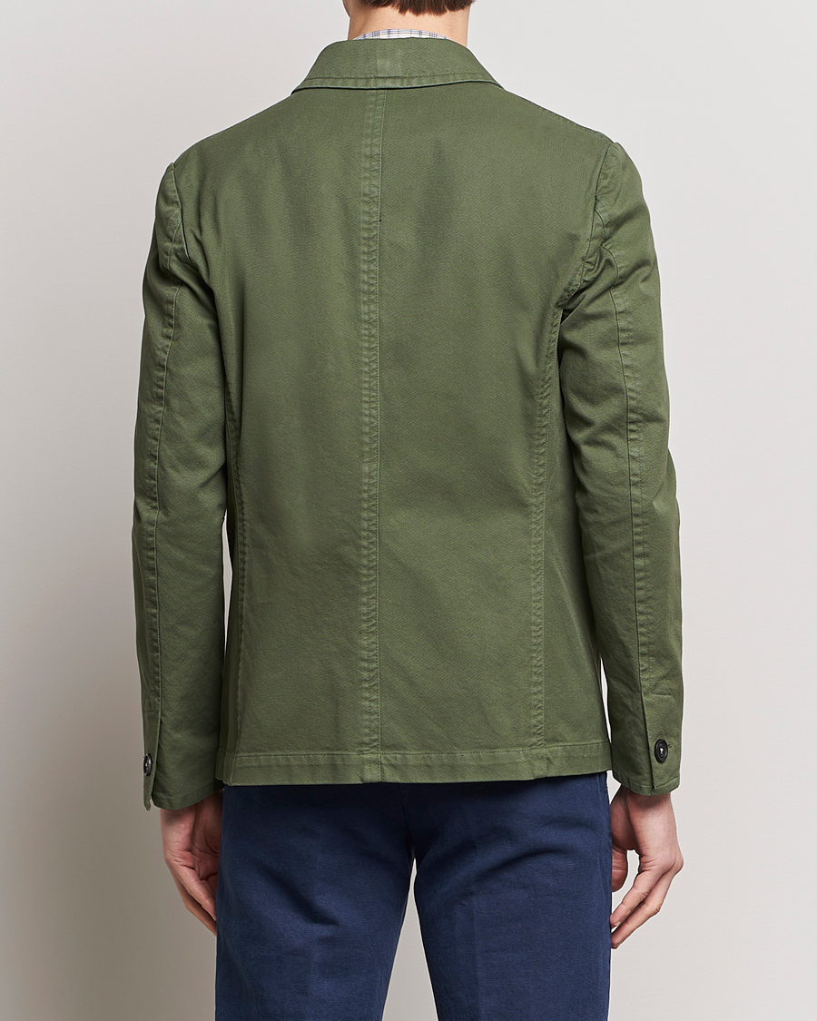 Herren | Jacken | Massimo Alba | Solex Cotton Work Jacket Military Green